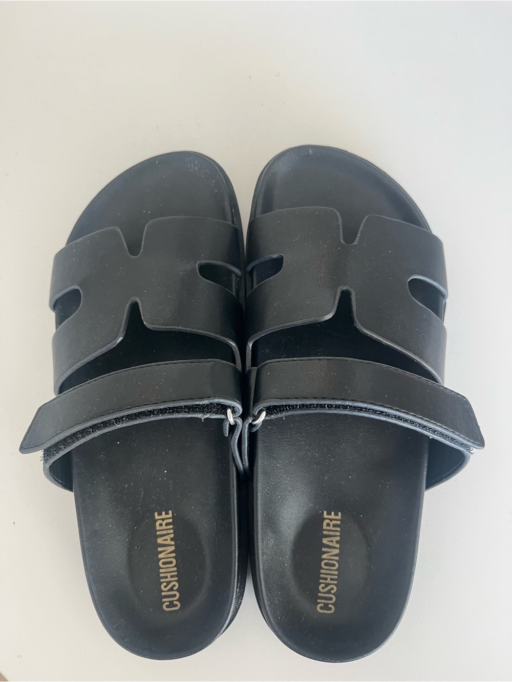 Black Slide Sandals